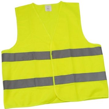[003.1] CHALECO REFLECTANTE FLUORESCENTE AMARILLO HOMOLOGADO CE EN-471 TALLA XL